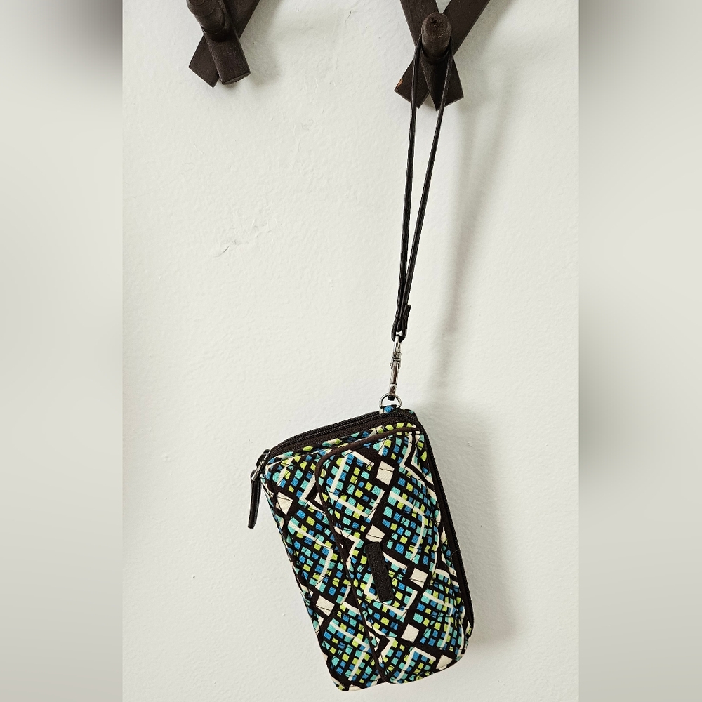 Vera Bradley Rain Forest RFID Wallet Clutch